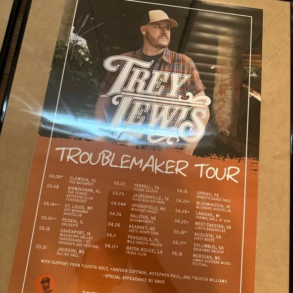 Signed Music Tour Posters - Picture 3 of 8